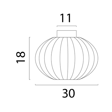 Arena acrylic chandelier