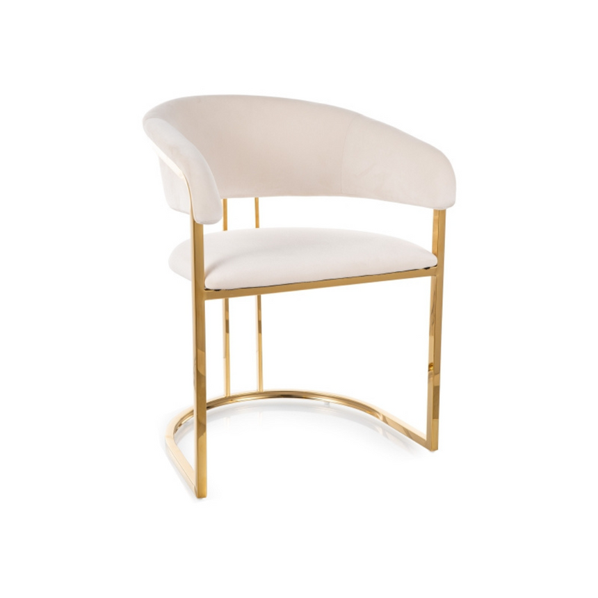 Tulipe bársony szék