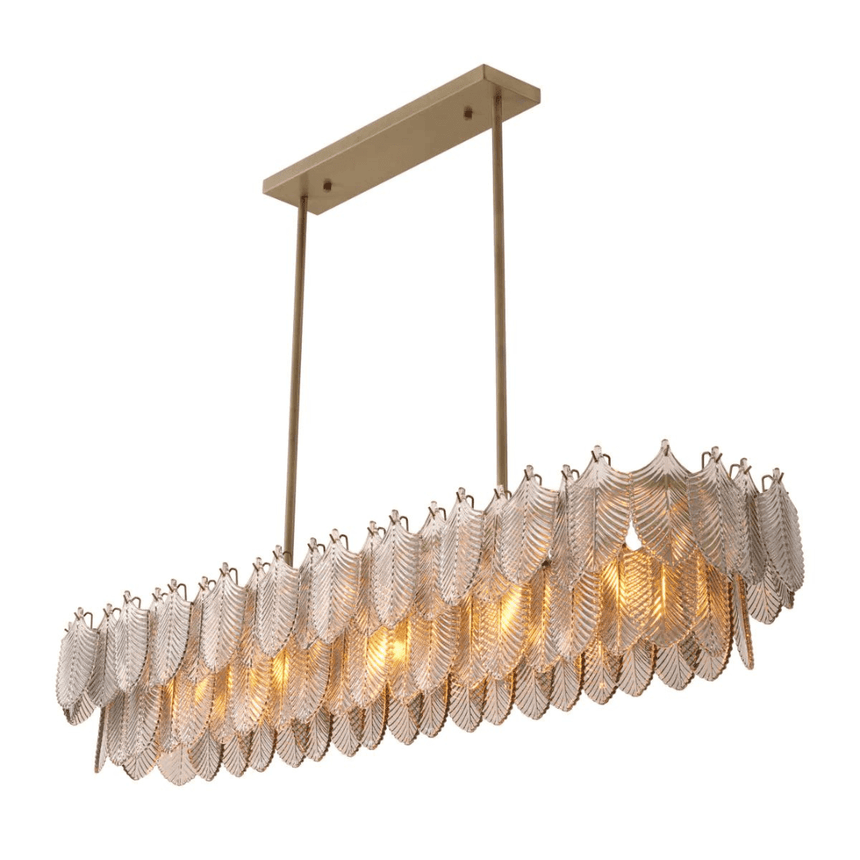 Verbier glass chandelier 140x35