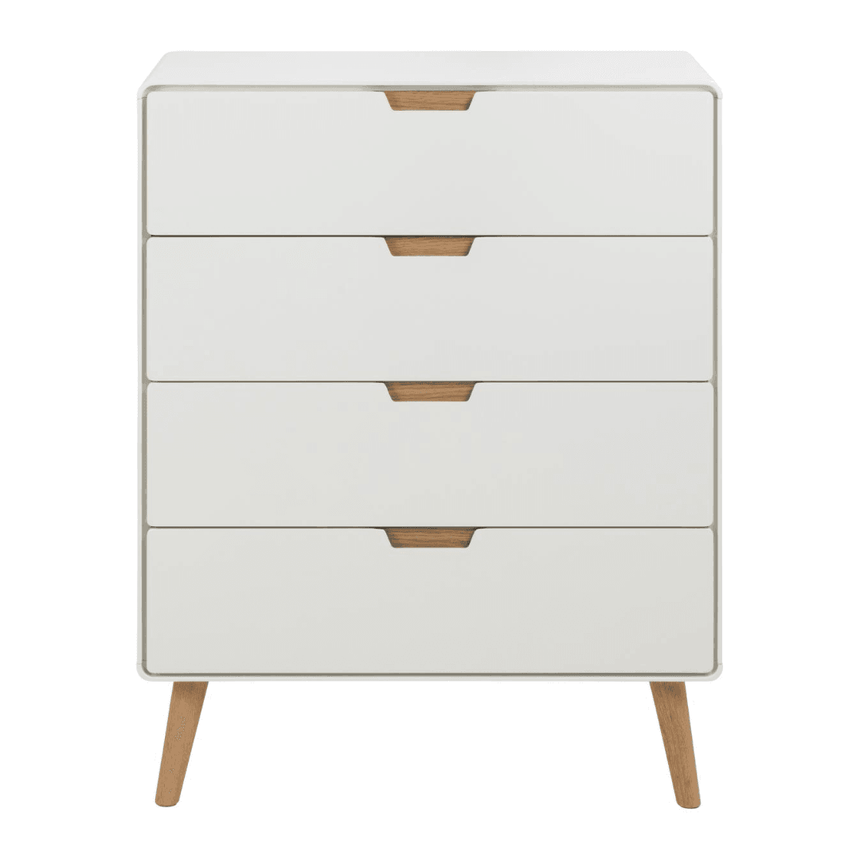 Lowell 4 fiókos fa komód - Dutch Home