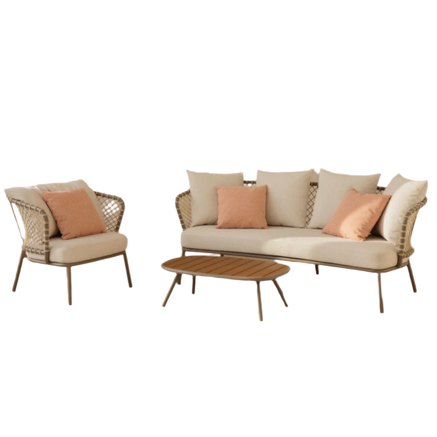 Canar szövet kerti kanapé