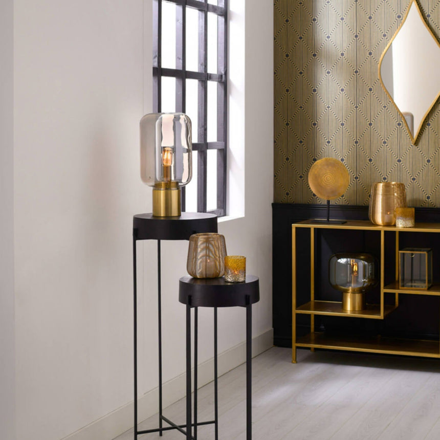 Arturan üveg asztali lámpa Ø22