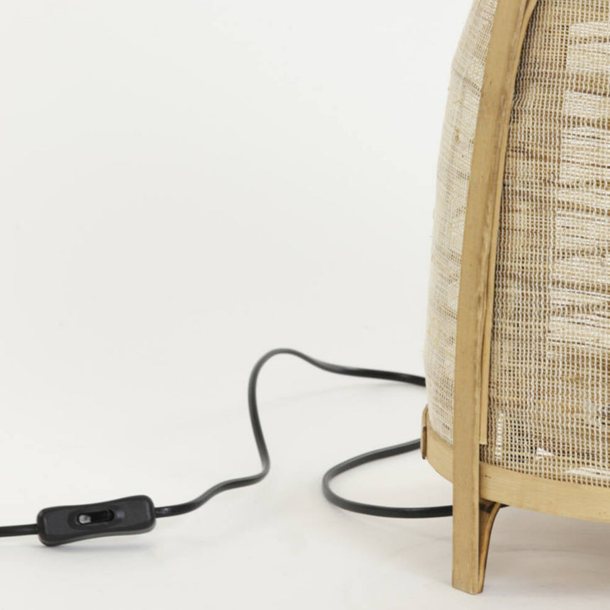 Jacinto bamboo table lamp