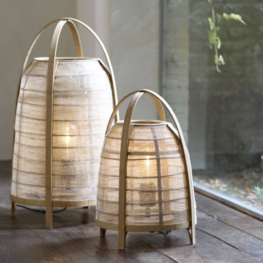 Jacinto bamboo table lamp
