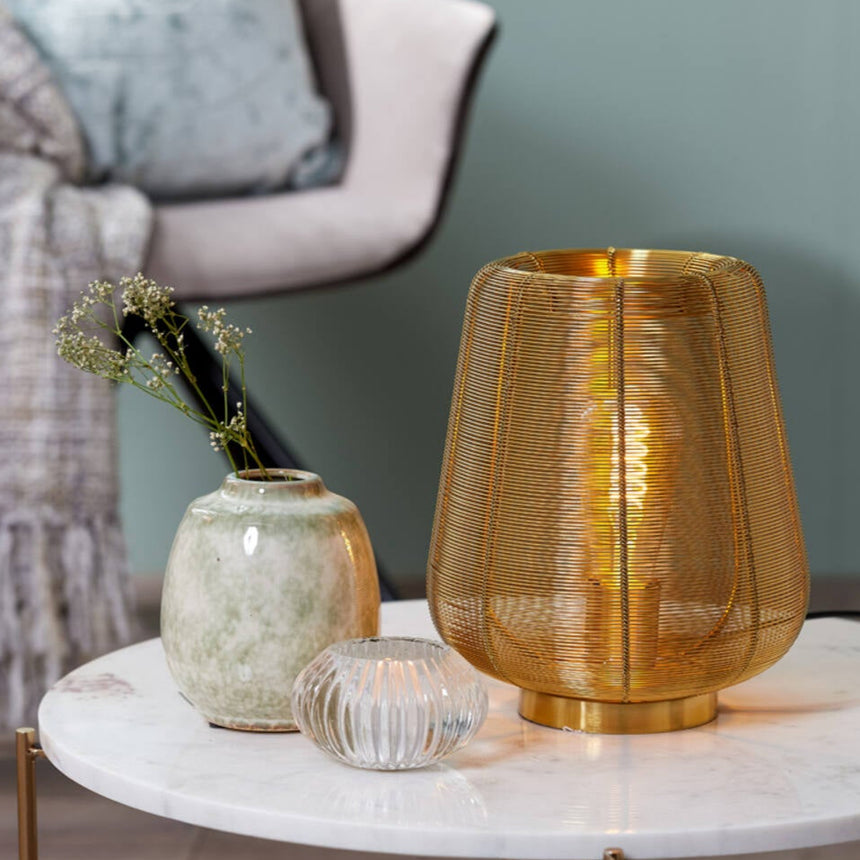 Adeta metal table lamp Ø22