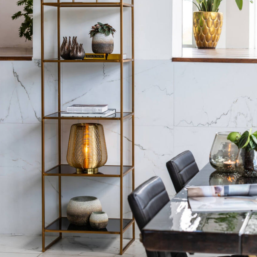 Adeta metal table lamp Ø29