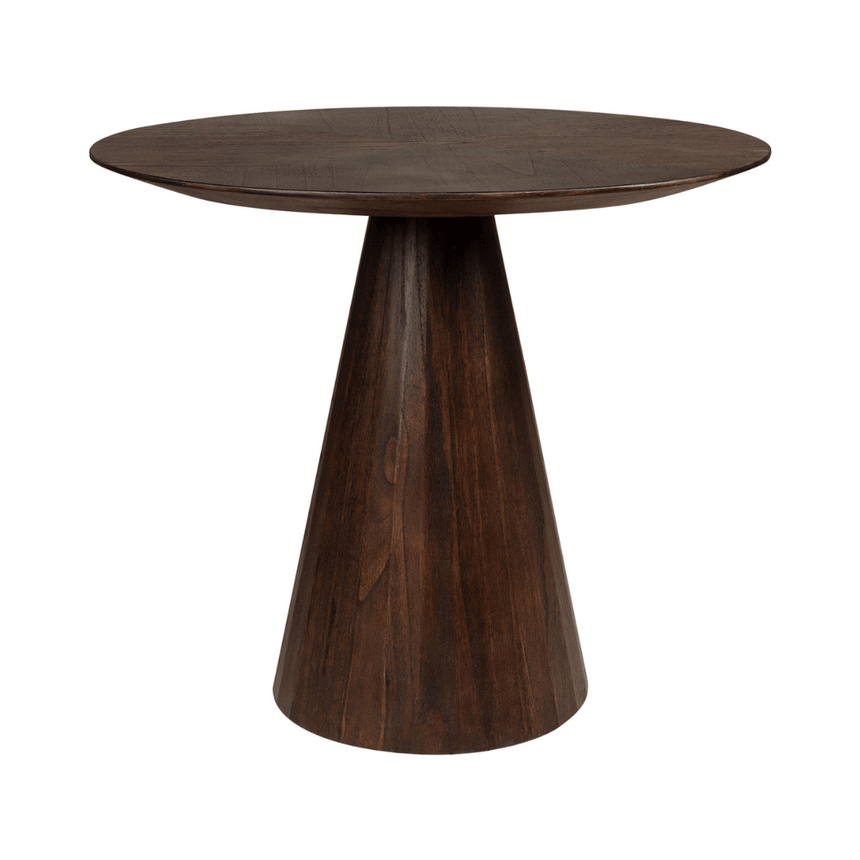 Congo wooden side table Ø70