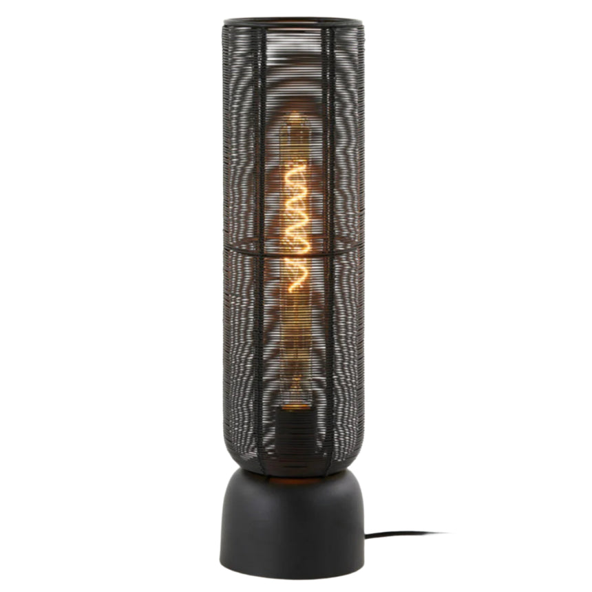 Lezuza fém asztali lámpa Ø13.5