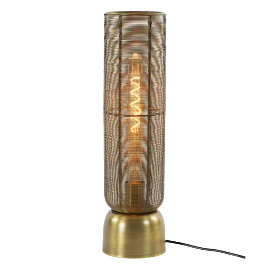 Lezuza fém asztali lámpa Ø13.5