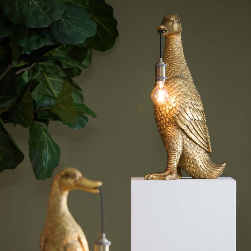 Duck műgyanta asztali lámpa 65