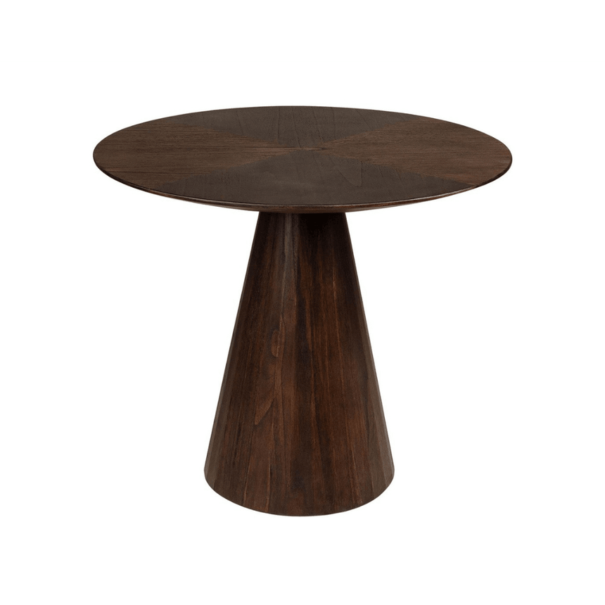 Congo wooden side table Ø70