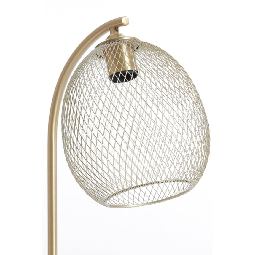 Moroc metal table lamp