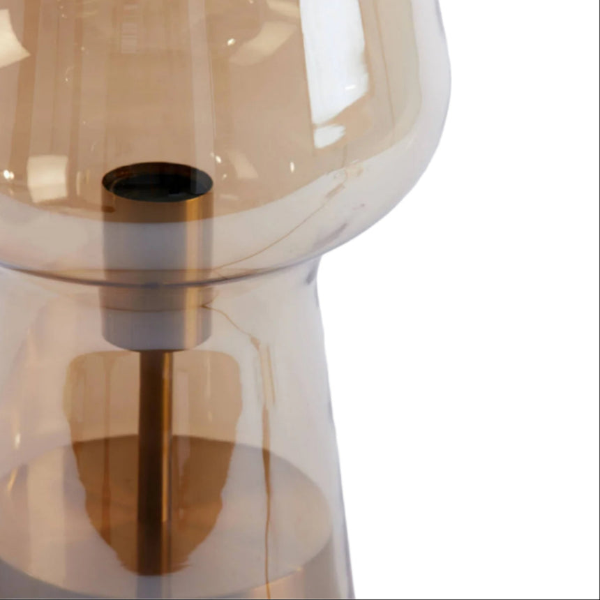 Tonga üveg asztali lámpa