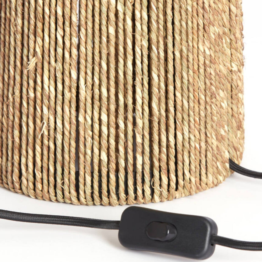 Pitino juta asztali lámpa Ø21,5