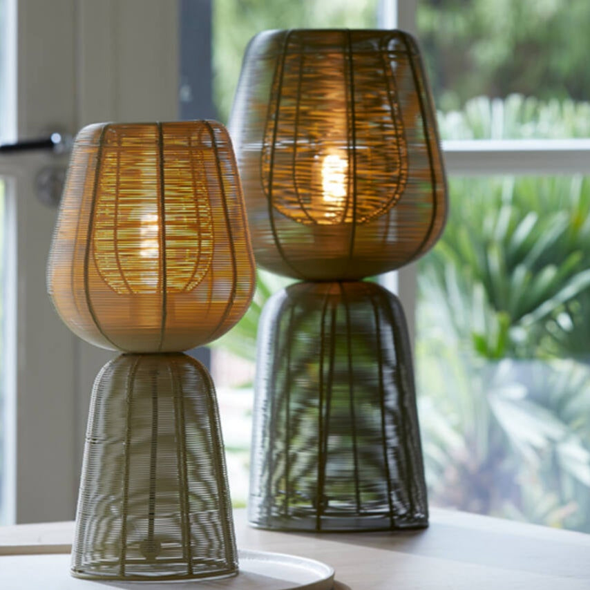 Aboso fém asztali lámpa Ø24