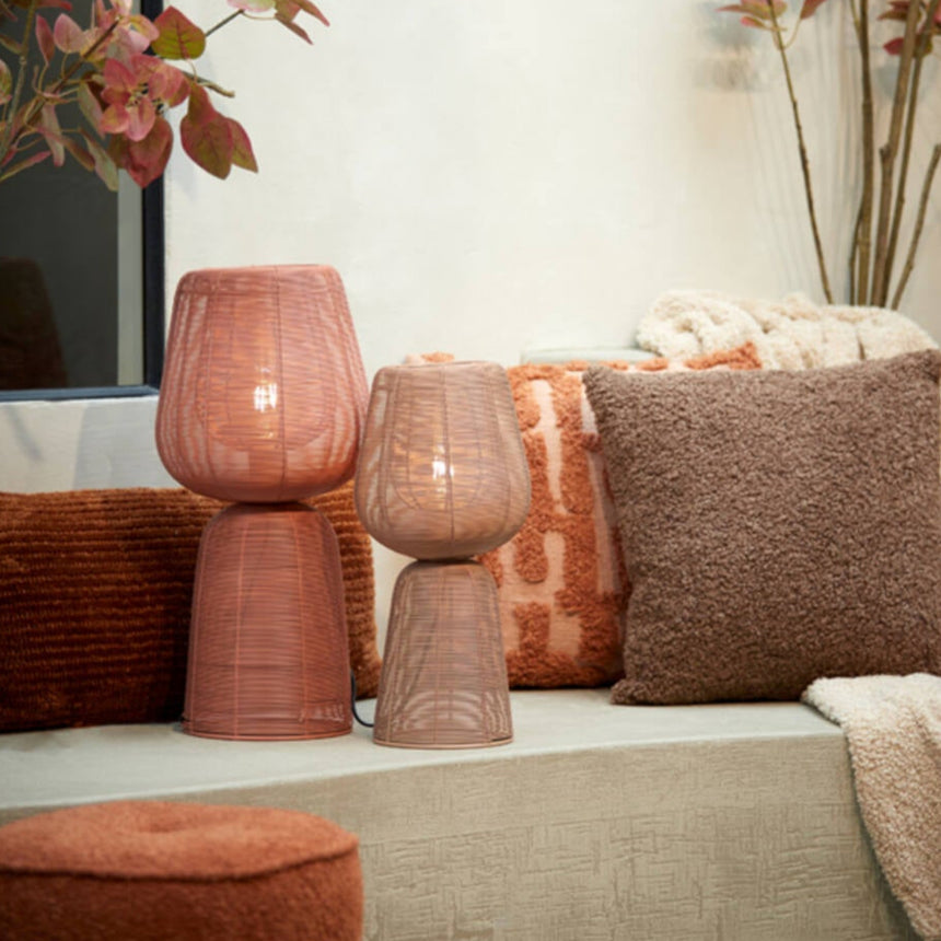 Aboso fém asztali lámpa Ø18