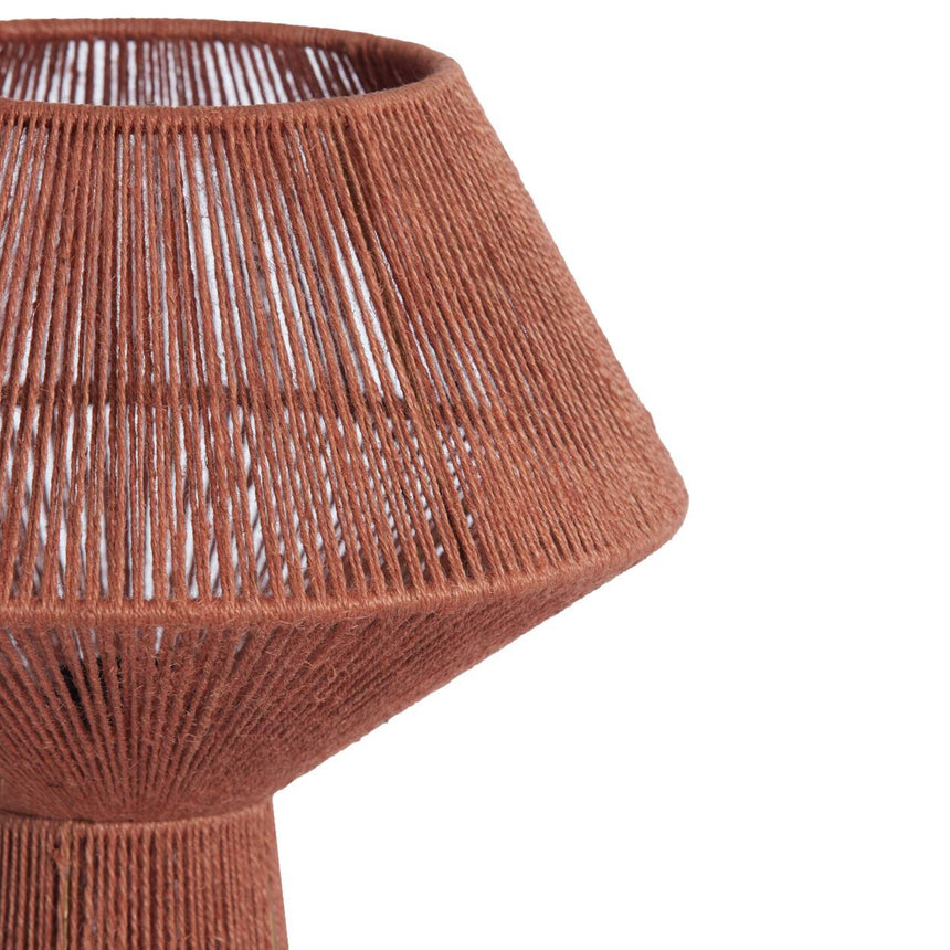 Fugia juta asztali lámpa Ø36