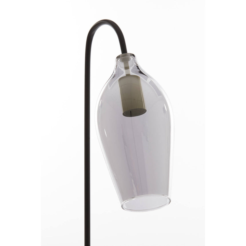 Lukaro üveg asztali lámpa