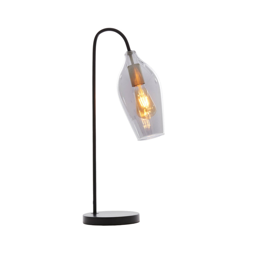 Lukaro üveg asztali lámpa