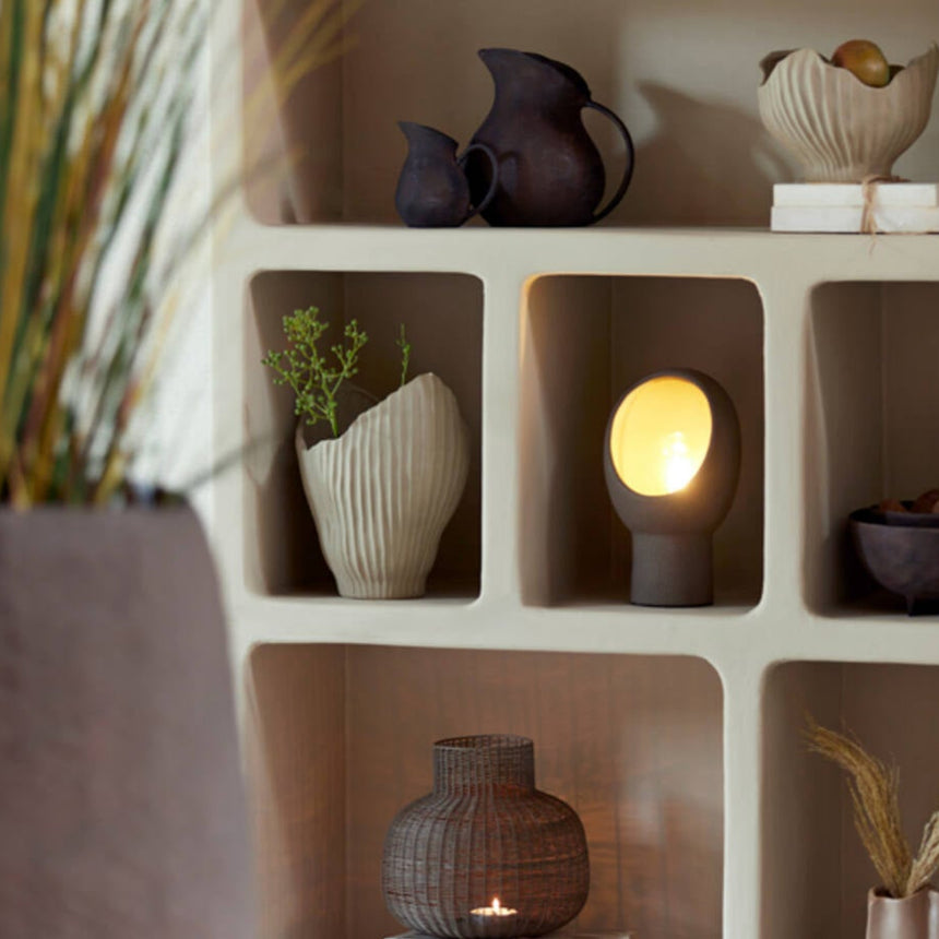 Monk kerámia asztali lámpa 30cm