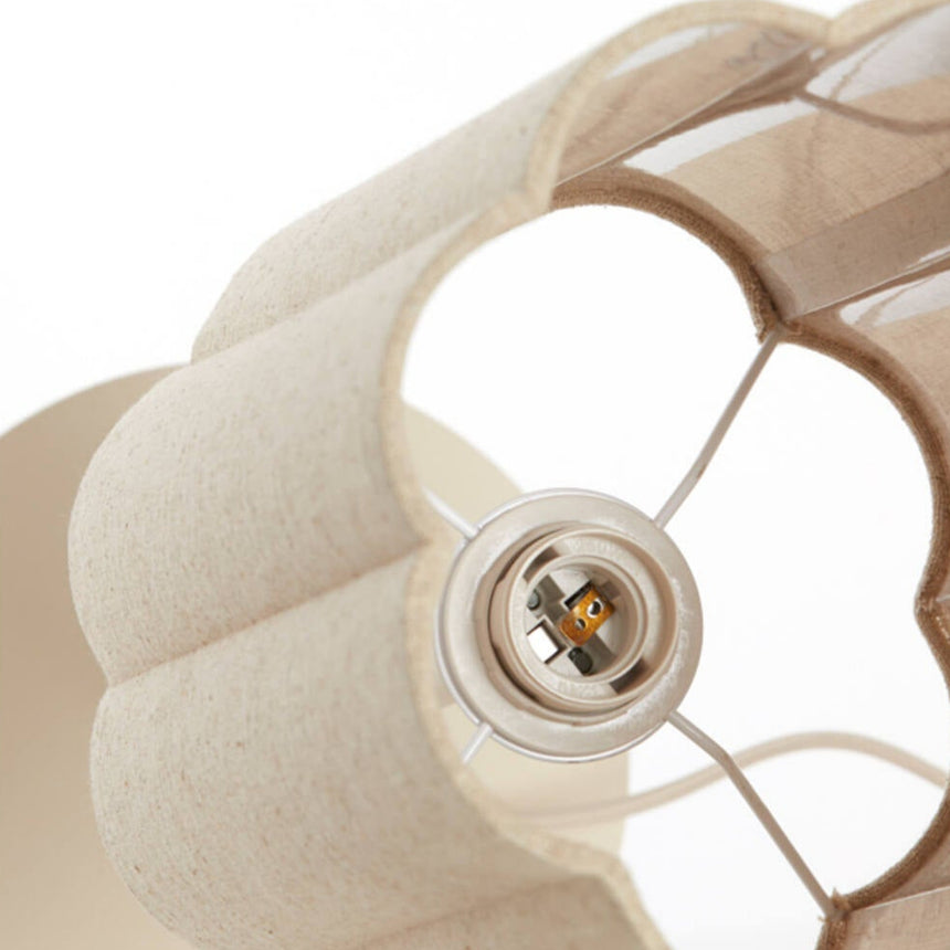 Fringe szövet asztali lámpa