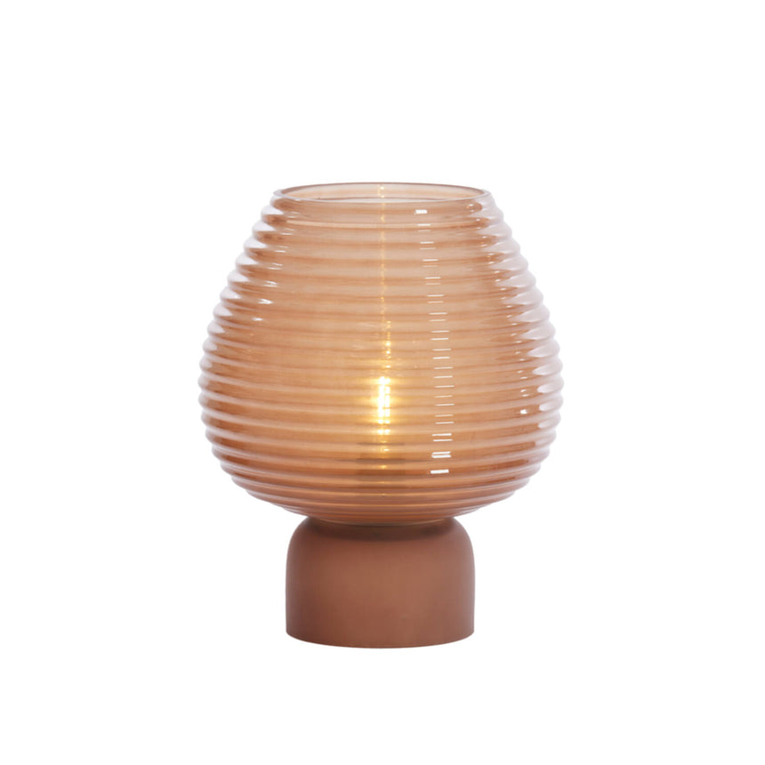 Alenna üveg asztali lámpa Ø22