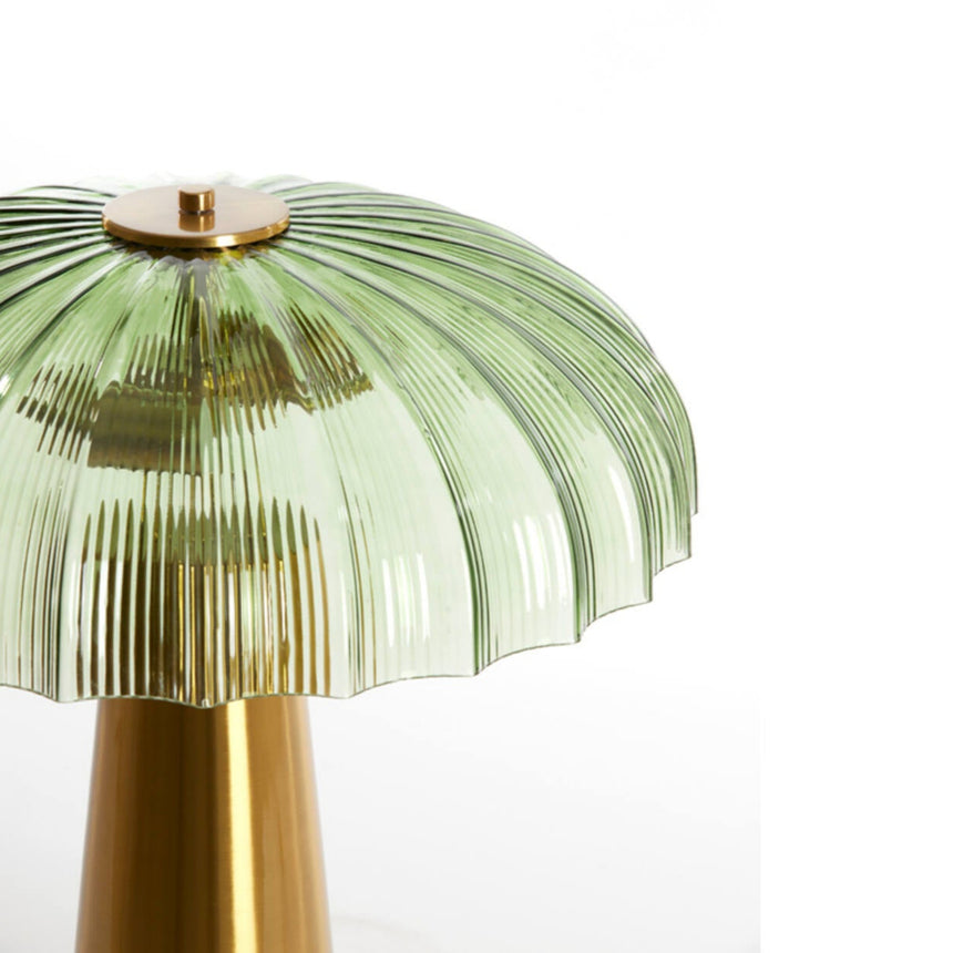 Fungo üveg asztali lámpa Ø50