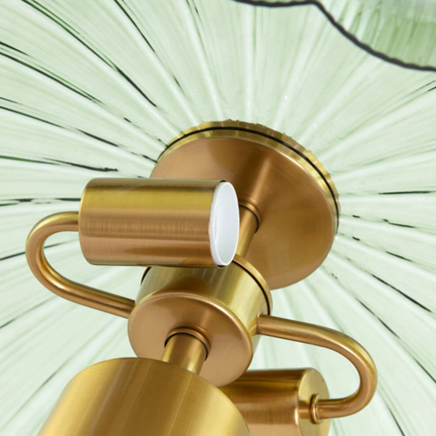 Fungo üveg asztali lámpa Ø50