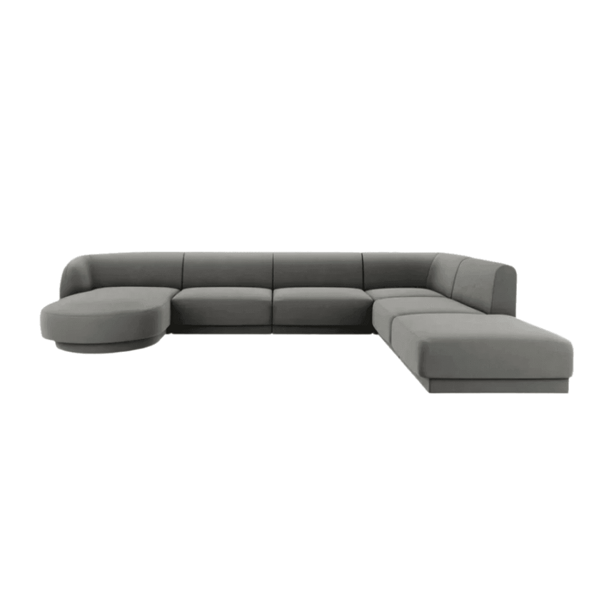 Miley U-shaped sofa with right corner unit