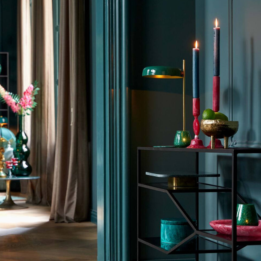 Maleka fém asztali lámpa