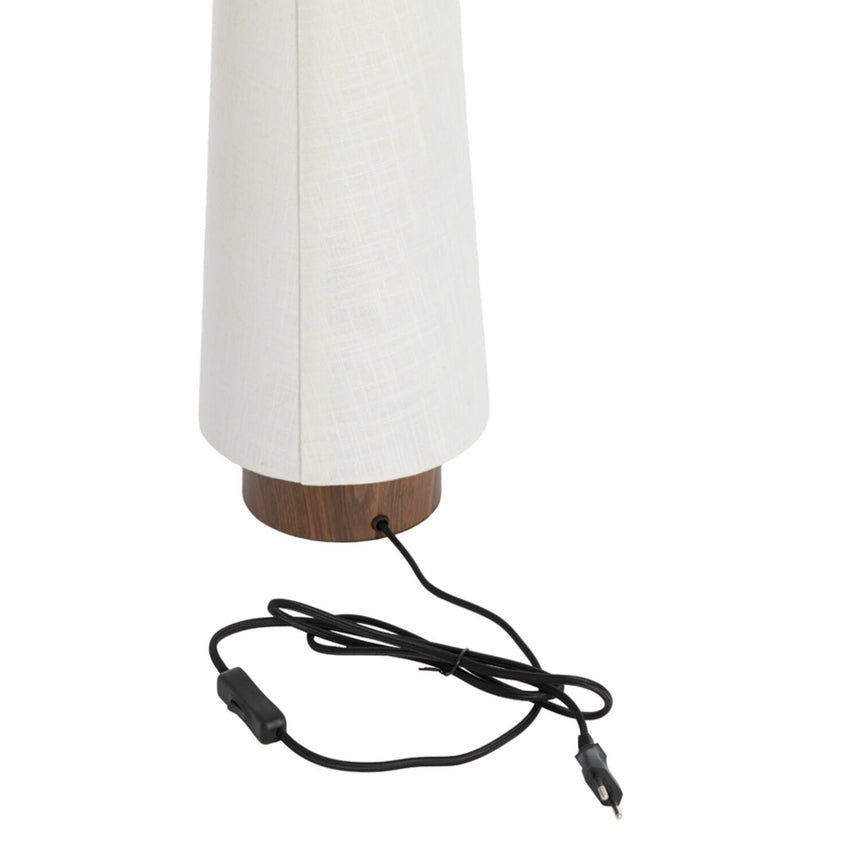 Howie fabric table lamp Ø15