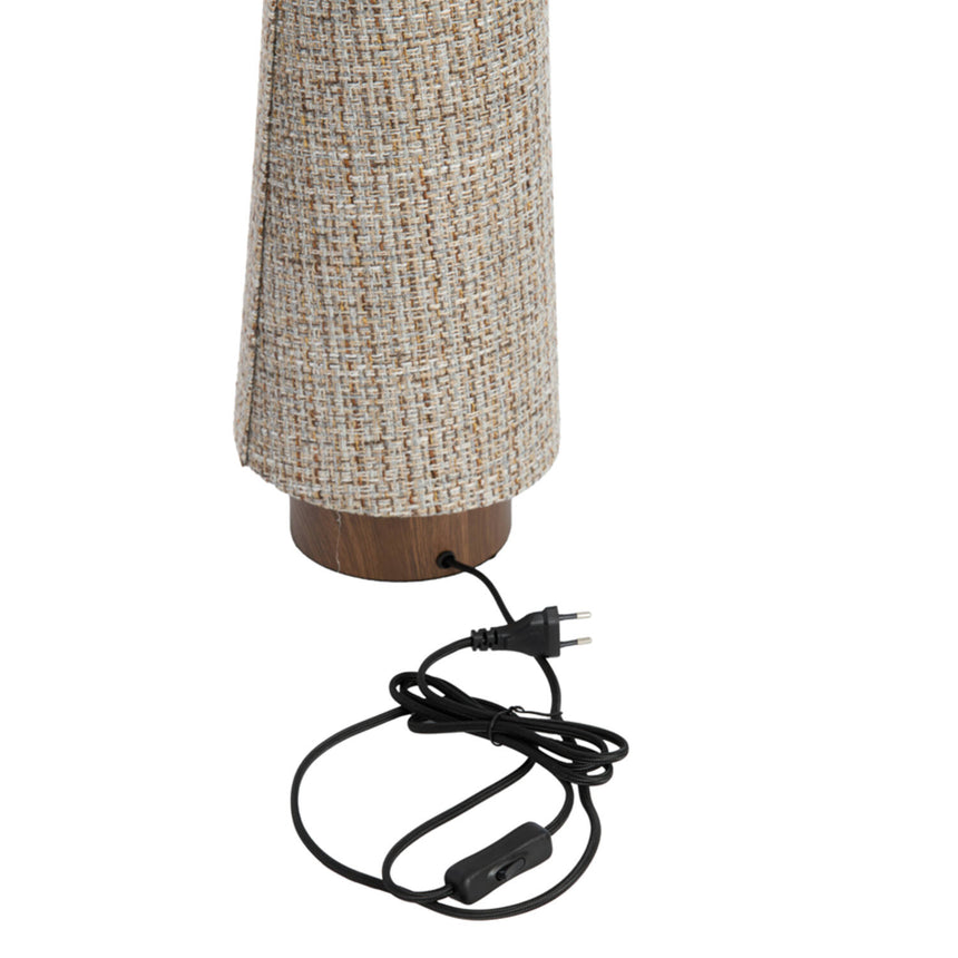 Howie fabric table lamp Ø15