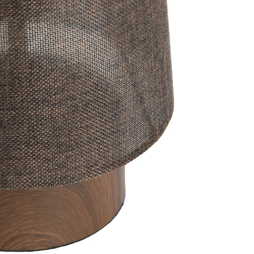 Howie fabric table lamp Ø15