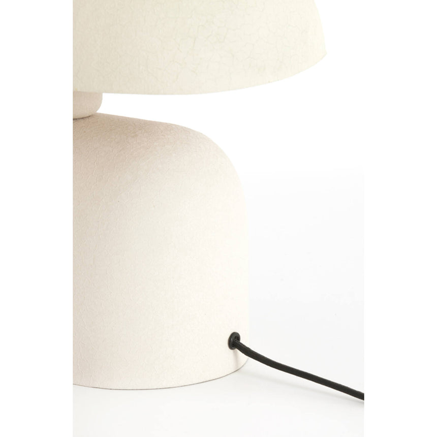 Todd asztali lámpa – Geometrikus fém váz és matt felület