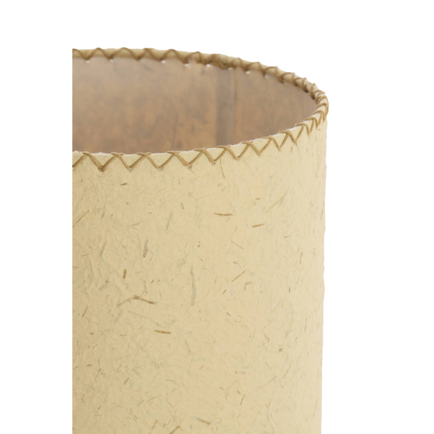 Tio asztali lámpa – Organikus gomba forma, papír és rattan kombinációjával