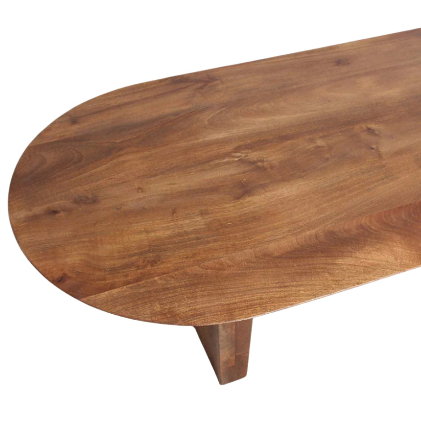 Bullnose fa dohányzóasztal