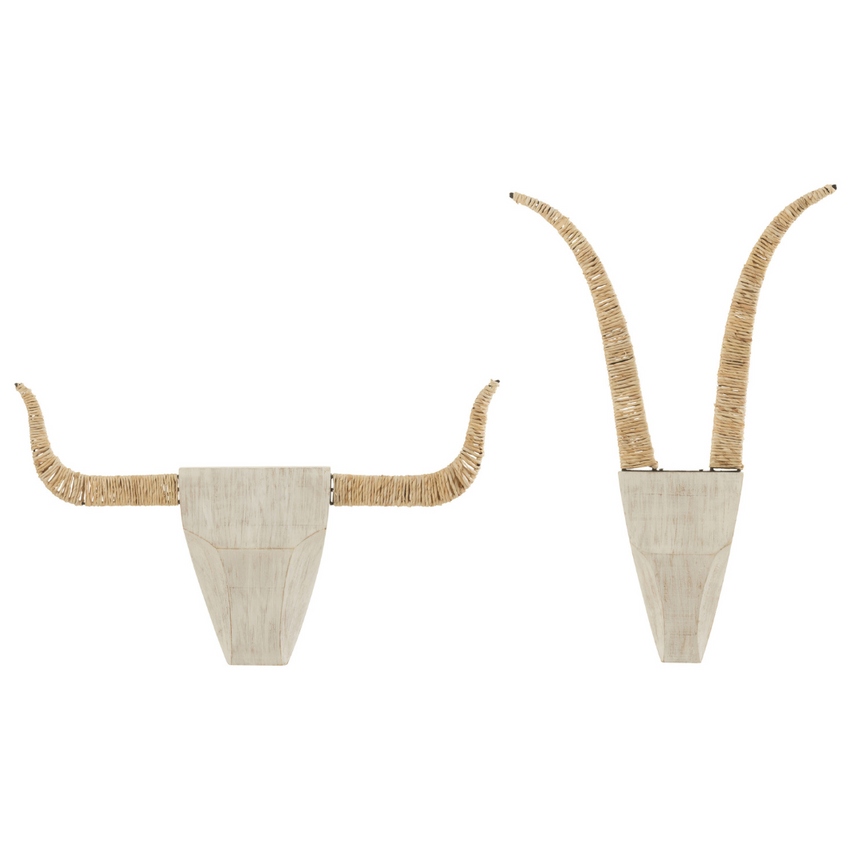 Bull fa fali dekoráció szettben