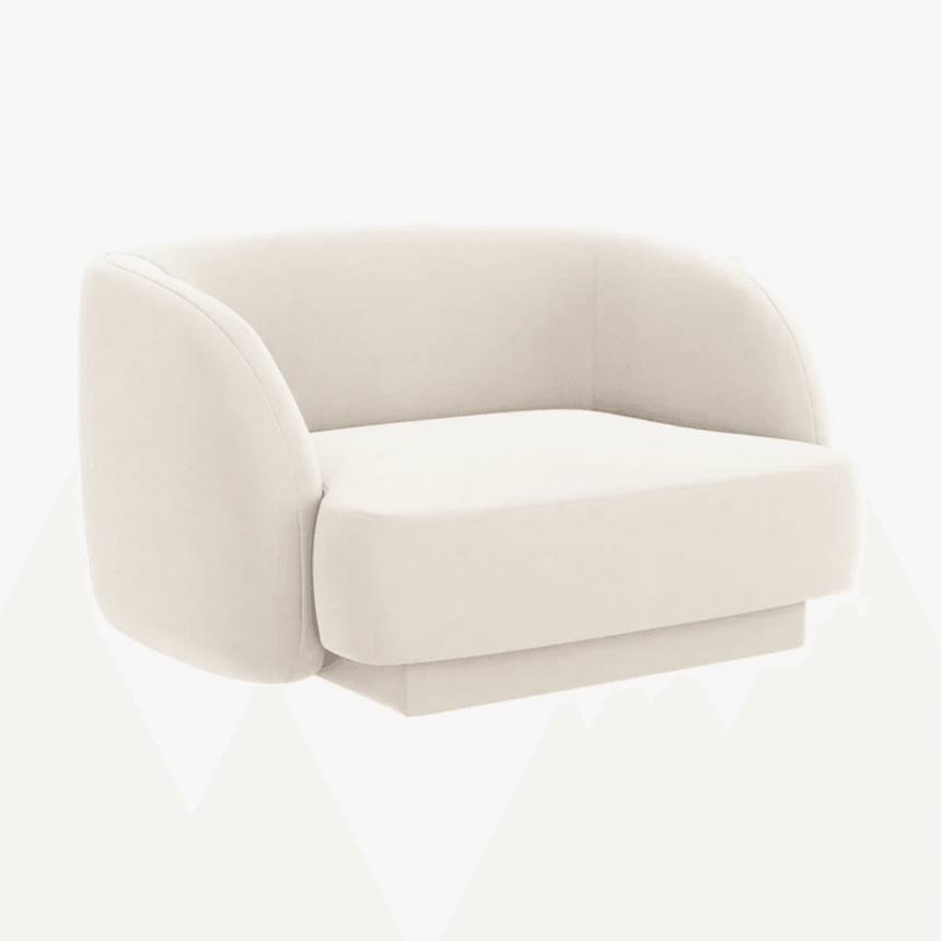 Miley velvet armchair