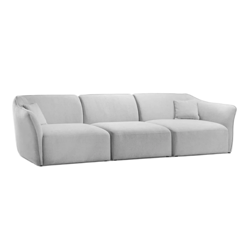 Ruby 2-seater velvet sofa