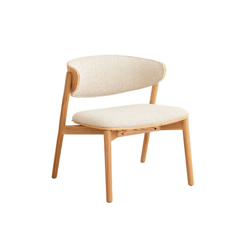 Demi fabric armchair