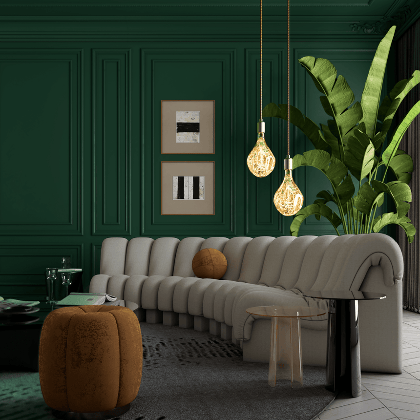 Flamboyant Evo Deep green bulb, LED E27