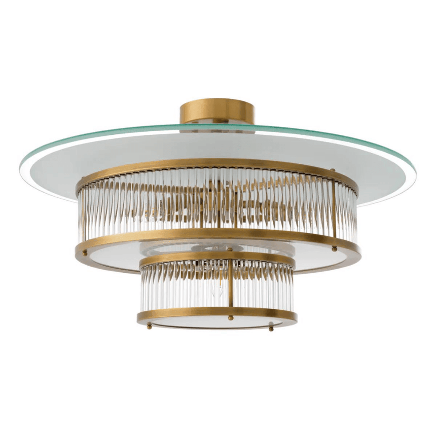 Frederic glass ceiling lamp