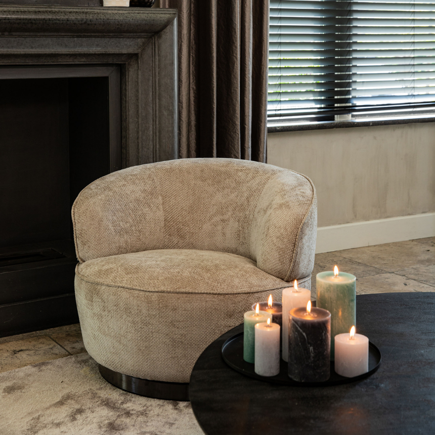 Noa wooden bedside table