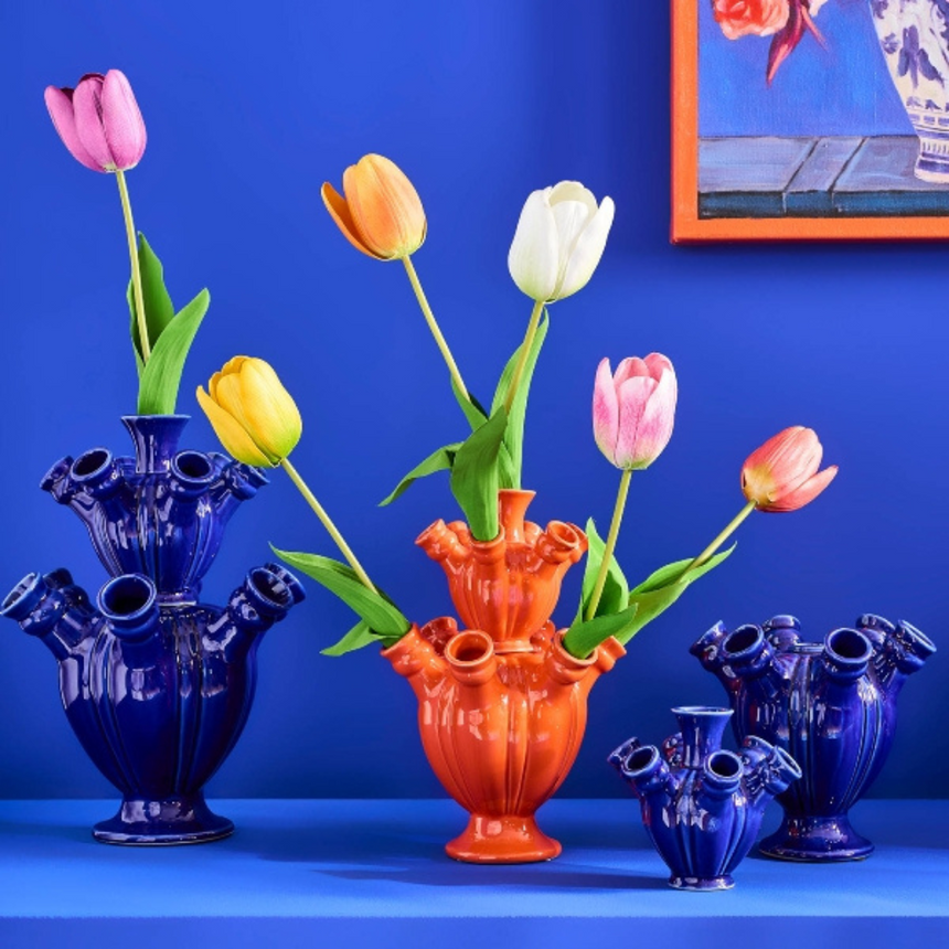 Tulip Tower agyag váza