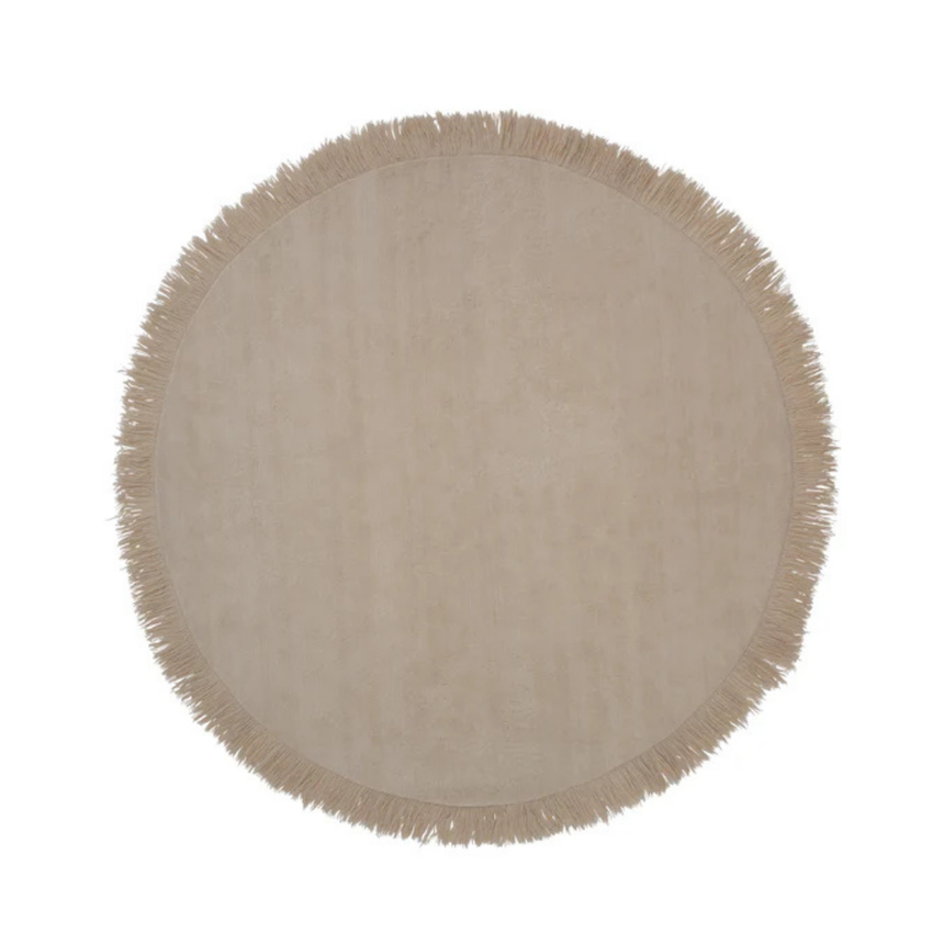 Muted Frontier wool rug