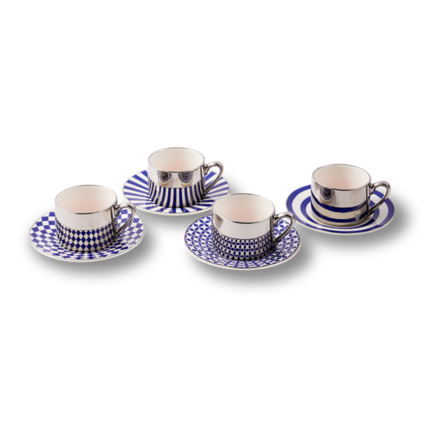 Aunty Espresso Cups porcelán bögre szettben