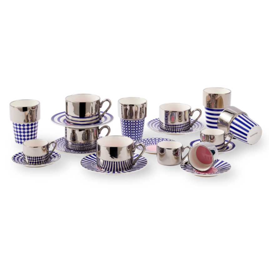 Aunty Espresso Cups porcelán bögre szettben