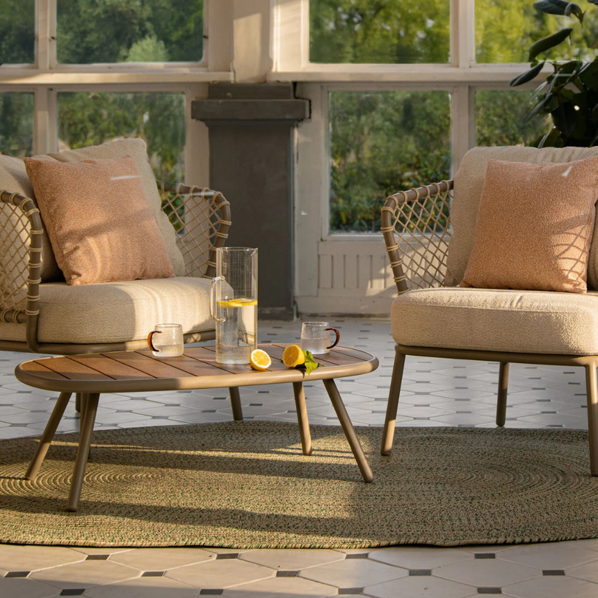 Ruby 3-seater corduroy sofa