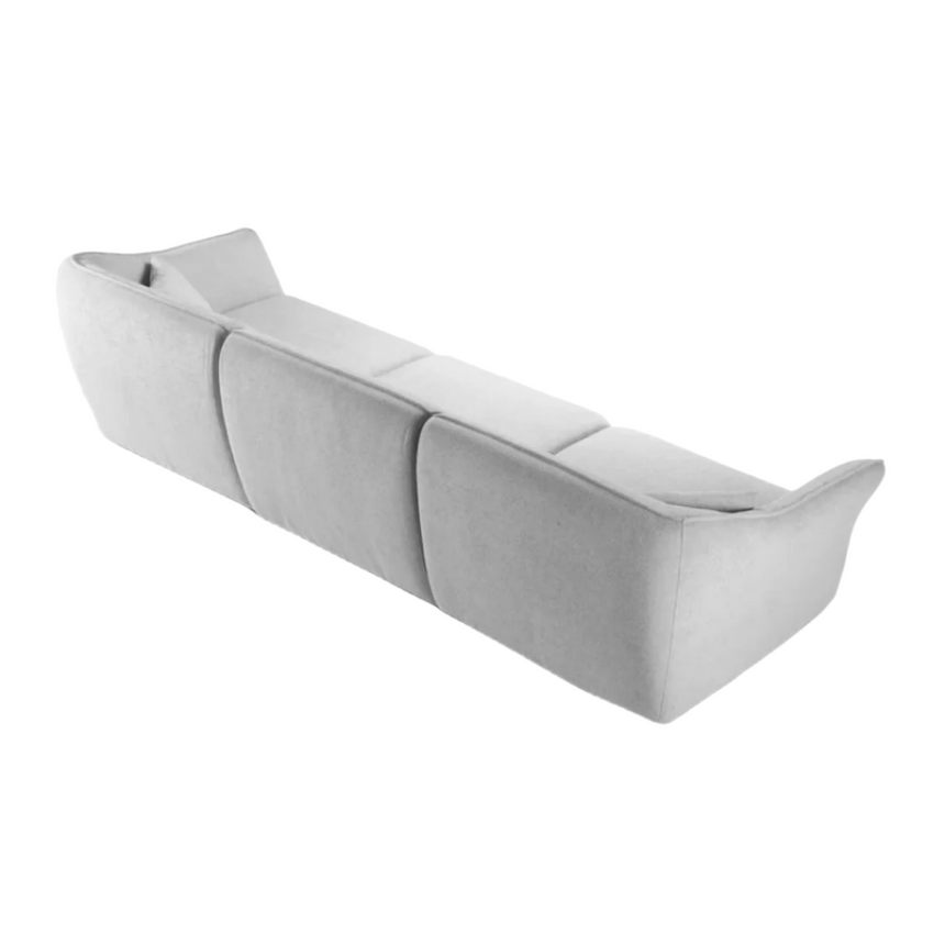 Ruby 2-seater velvet sofa