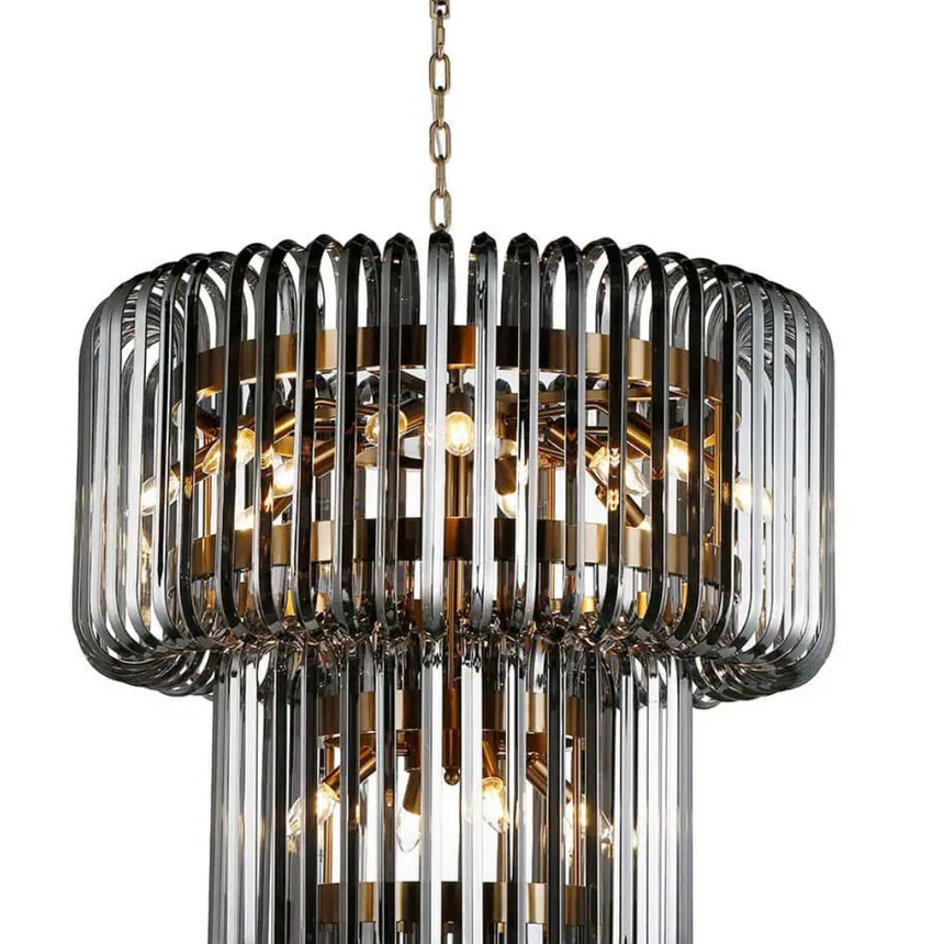 Bece glass chandelier